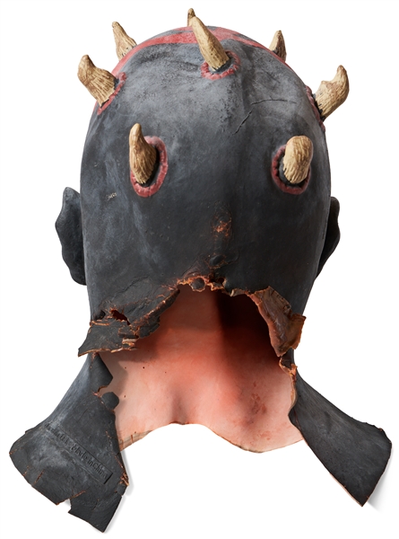 Michael Jackson's Personally Owned & Signed Darth Maul Mask