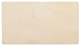 Ticket to the Salt Lake Temple Dedication Services -- Dated 22 April 1893