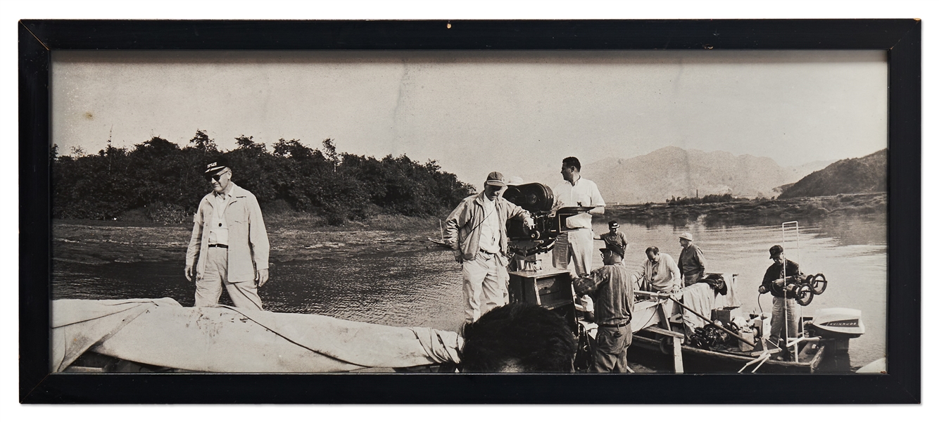 Lot of Four Large Photos from the Steve McQueen Starring Film ''The Sand Pebbles''