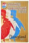 Original Disneyland Golden Horseshoe Revue Silk-Screened Park Attraction Poster