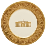 Bill Clinton 200th Anniversary White House China Service Plate -- Largest Plate Measures 12 in Diameter