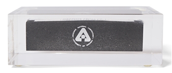 Graphite From CP-1, the First Nuclear Reactor, Used by Enrico Fermi in 1942 to Launch the First Atomic Energy Reaction -- The Birth of the Nuclear Age