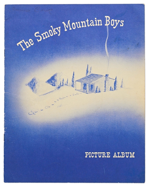 The Smokey Mountain Boys Signed Programs -- Signed by Roy Acuff Twice & Also Signed by Hank Williams and Pete Kirby Oswald