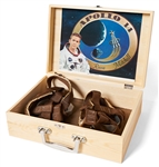 Stuart Roosa's Apollo 14 Space-Flown Heel Restraints