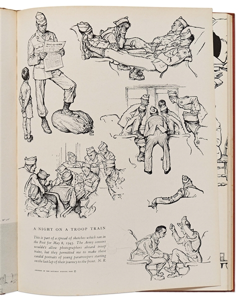 Norman Rockwell Biography Signed -- Fully Illustrated 1946 Edition of ''Norman Rockwell Illustrator'' Signed Clearly by Rockwell