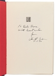 Richard Nixon Signed First Edition of His Book ''In The Arena''