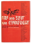 Rare Signed First Edition of ''Fire & Sleet & Candlelight'' by August Derleth -- ''...the best of modern macabre poetry...''