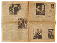 Dallas Newspaper the Day After John F. Kennedy's Assassination