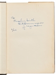 J. Edgar Hoover Signed First Edition of ''A Study of Communism''