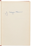 J. Edgar Hoover Signed First Edition ''Masters of Deceit''