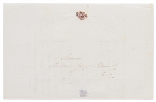 Swedish Opera Singer Jenny Lind Autograph Letter Signed ''Jenny''
