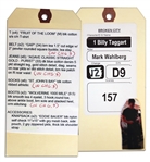 Mark Wahlberg Screen-Worn Hero Shirts & Knapsack From the Final Scene in 2013 Crime Flick ''Broken City''