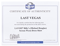 Screen Luminary And Two Time Oscar Winner Michael Douglas'  Screen-Worn Shirt From ''Last Vegas''