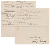 Richard Nixon Handwritten Notes -- Written as Source Material for His Biographer Circa 1958 -- ...Danger, Smug, fat, satisfied with status quo / want to be taken care of...