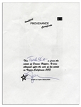 Dennis Hopper Owned Black Tuxedo Shirt by Ferragamo