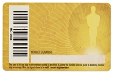 Annette Funicello 2013 Academy Award Membership Card