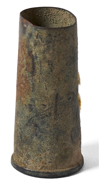 Bullet Shell Casing From the Battle of Little Bighorn -- From the Stella Foote Collection and Heritage Auctions