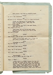 Moe Howard's Personally Owned ''HATS'' Script, Circa 1933 -- Similar to the ''New Hat'' Scene with Ted Healy