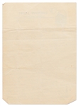 Moe Howard Handwritten Jokes & Gags, Circa 1940
