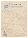 Moe Howard Handwritten Jokes & Gags for The Three Stooges, Circa 1940