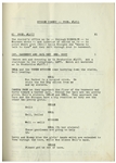 Moe Howard's Personally Owned Script for The Three Stooges 1954 Film ''Pals and Gals''