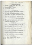 Moe Howard's Personally Owned Script for The Three Stooges 1954 Film ''Pals and Gals''
