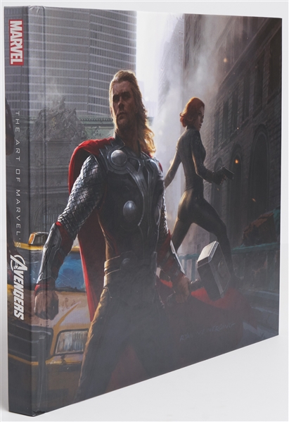 Stan Lee and Cast-Signed ''The Art of the Avengers'' Coffee Table Book