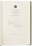 Carrie Fisher Signed Deluxe Limited Edition of ''Delusions of Grandma'' -- With PSA/DNA COA