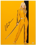Uma Thurman Signed 16 x 20 Photo From Kill Bill