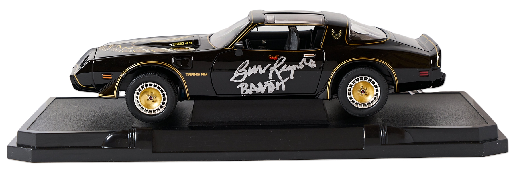 Burt Reynolds Signed Trans Am Model Car From ''Smokey and the Bandit''