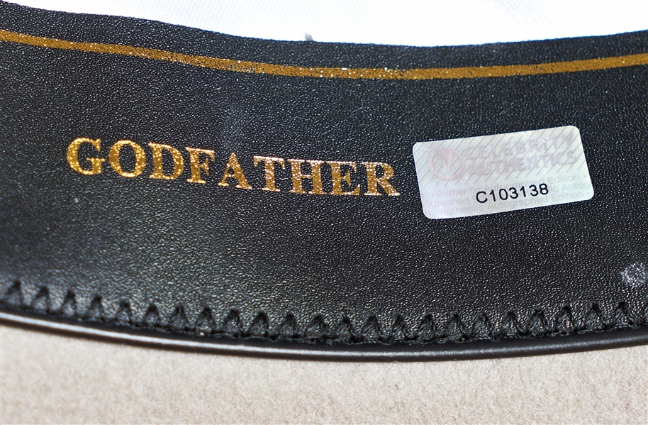 Al Pacino Signed ''Godfather'' Fedora