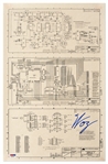Steve Wozniak Signed Apple-1 Schematic -- With PSA/DNA COA
