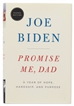 Joe Biden Signed First Edition of His Year-Long Memoir, ''Promise Me, Dad'' -- With PSA/DNA COA