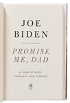 Joe Biden Signed First Edition of His Year-Long Memoir, ''Promise Me, Dad'' -- With PSA/DNA COA