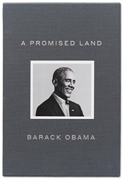 Barack Obama Signed Deluxe First Edition of ''A Promised Land'' -- With PSA/DNA COA