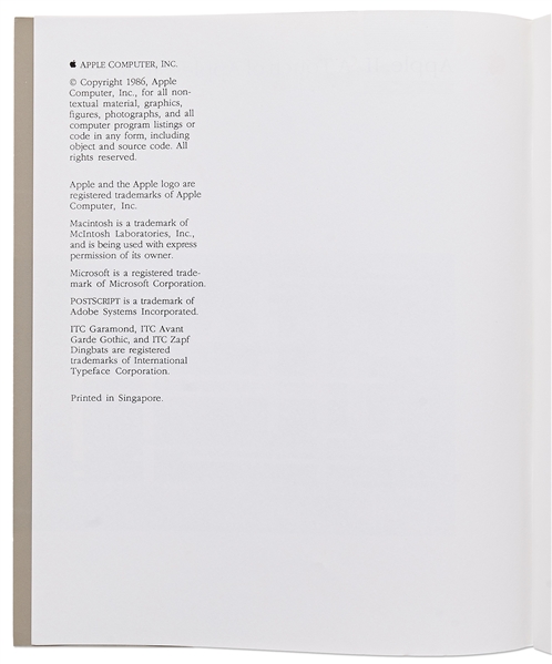 Steve Wozniak Signed Applesoft Basic Programming Manual for the Apple II Computer -- With PSA/DNA COA