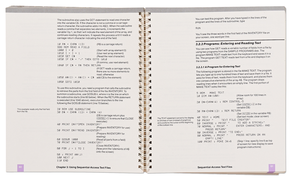 Steve Wozniak Signed Copy of the Apple II DOS Programmer's Manual from 1982 -- With PSA/DNA COA
