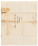 William Fessenden Autograph Letter Signed From 1833 -- The Young Republican Attorney Starts His Law Practice Years Before Becoming Lincoln's Treasury Secretary