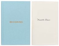 Michelle Obama Signed Deluxe Edition of Becoming