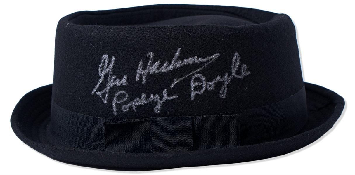 Gene Hackman Signed ''French Connection'' Hat