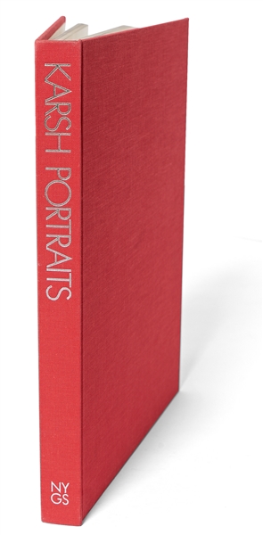 Yousuf Karsh Signed First Edition of ''Karsh Portraits'' -- Includes the Iconic Images of Winston Churchill and Albert Einstein