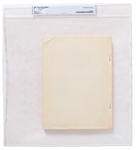 Gus Grissom Personally Owned Gemini Manual -- Encapsulated by CAG