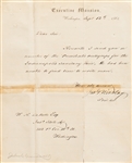 Abraham Lincoln Signature as President