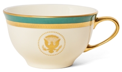 Harry Truman White House Cup & Saucer China from the Lenox Exhibit Collection