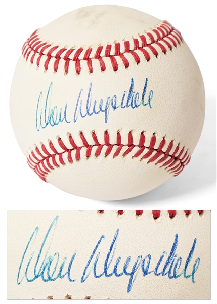 Don Drysdale Baseball Signed 