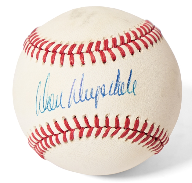 Don Drysdale Baseball Signed 