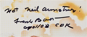 Led Zeppelin II Album Signed by Artist David Juniper & Frank Borman, the Apollo Astronaut Who's on the Cover Because Juniper Thought He Was Neil Armstrong -- Borman Writes ''Not Neil Armstrong!''