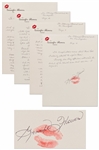 Gennifer Flowers Handwritten & Signed Essay About Meeting and Being Seduced by Bill Clinton -- ...I felt drained. I was annoyed and excited at the same time. Was this just a game for him?...