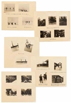 WWII German Luftwaffe Rare Photograph Album -- 189 Photos With Captions