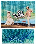 Dick Van Dyke Signed 20 x 16 Photo From Mary Poppins -- With Beckett COA